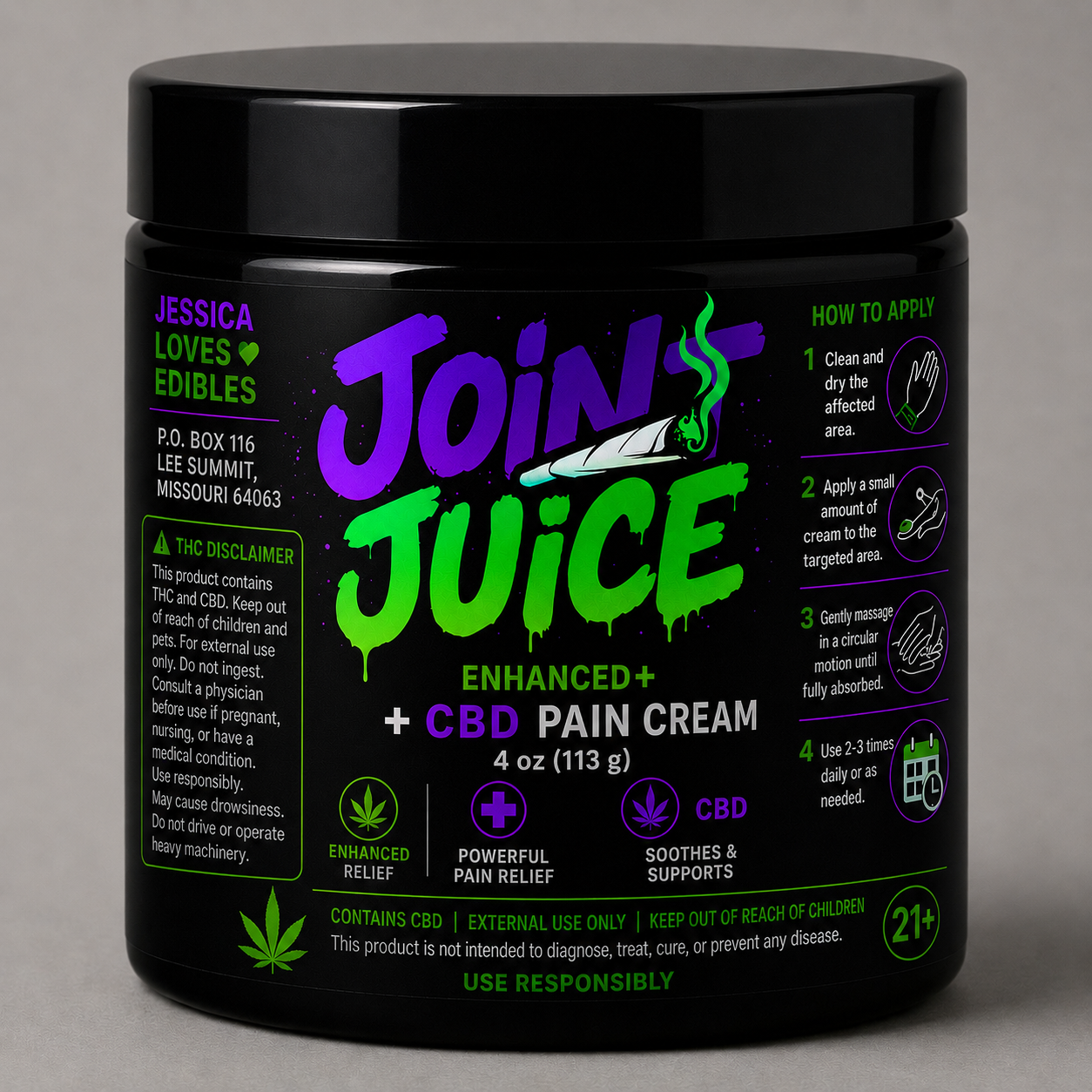 Enhanced Pain Cream